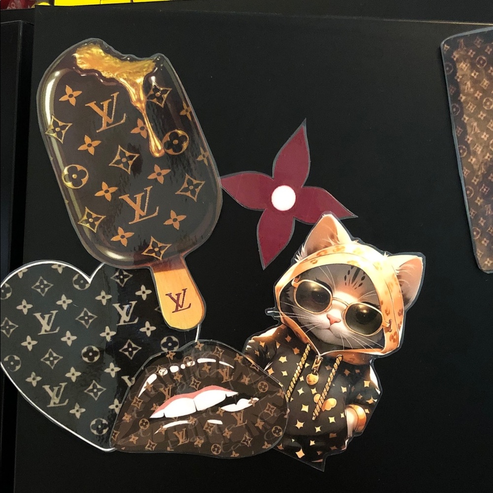 Designer-Inspired Monogram Magnet Set